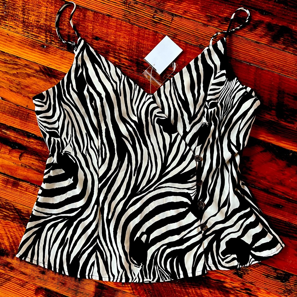 Astr zebra print tank